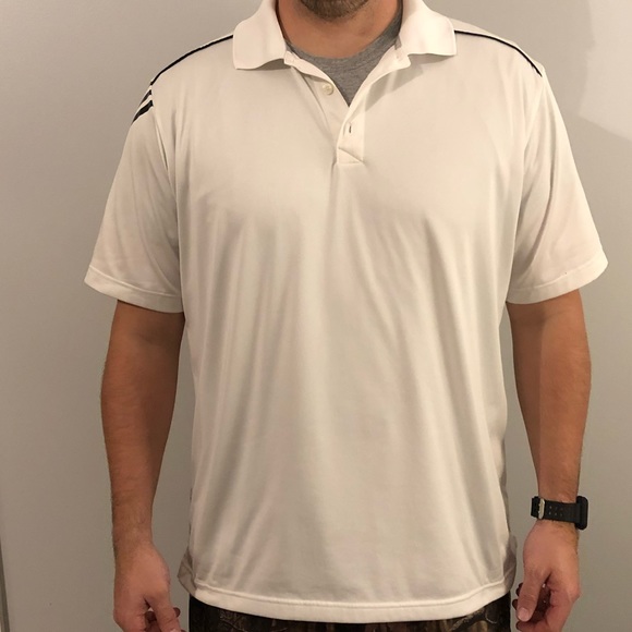 adidas Other - Adidas Golf Climacool Athletic Polo - White - XXL